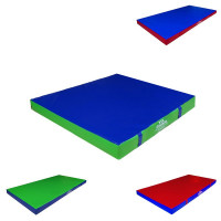 Мат гимнастический 100x100x5см винилискожа-антислип (холлослеп/холлофайбер) Dinamika ZSO-001324