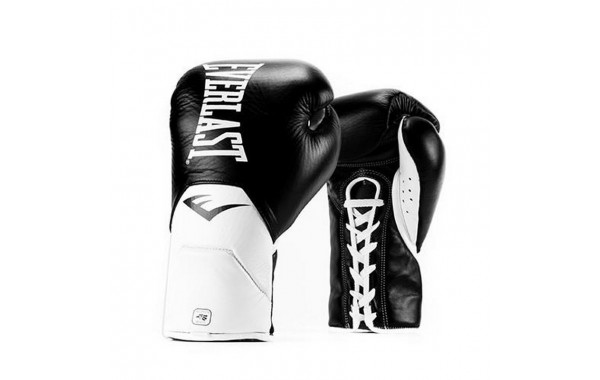 Перчатки боевые Everlast MX Elite Fight 10 oz черный P00000675 600_380