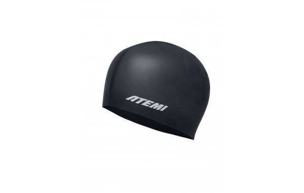 Шапочка для плавания Atemi kids silicone cap Deep black KSC1BK черный 600_380