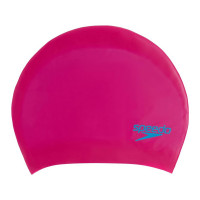 Шапочка для плавания детская, силикон Speedo Long Hair Pace Cap Jr 8-12809F953 фуксия