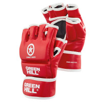 Перчатки Green Hill COMBAT SAMBO MMR-0027cs красный