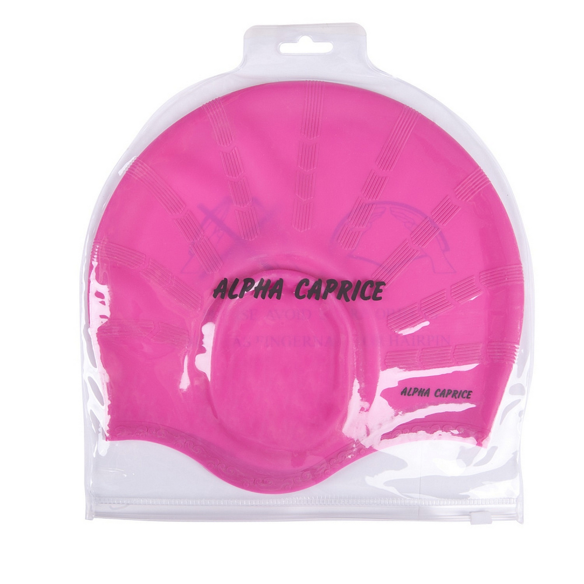 Шапочка для плавания с ушами Alpha Caprice SCU Pink 2000_2000