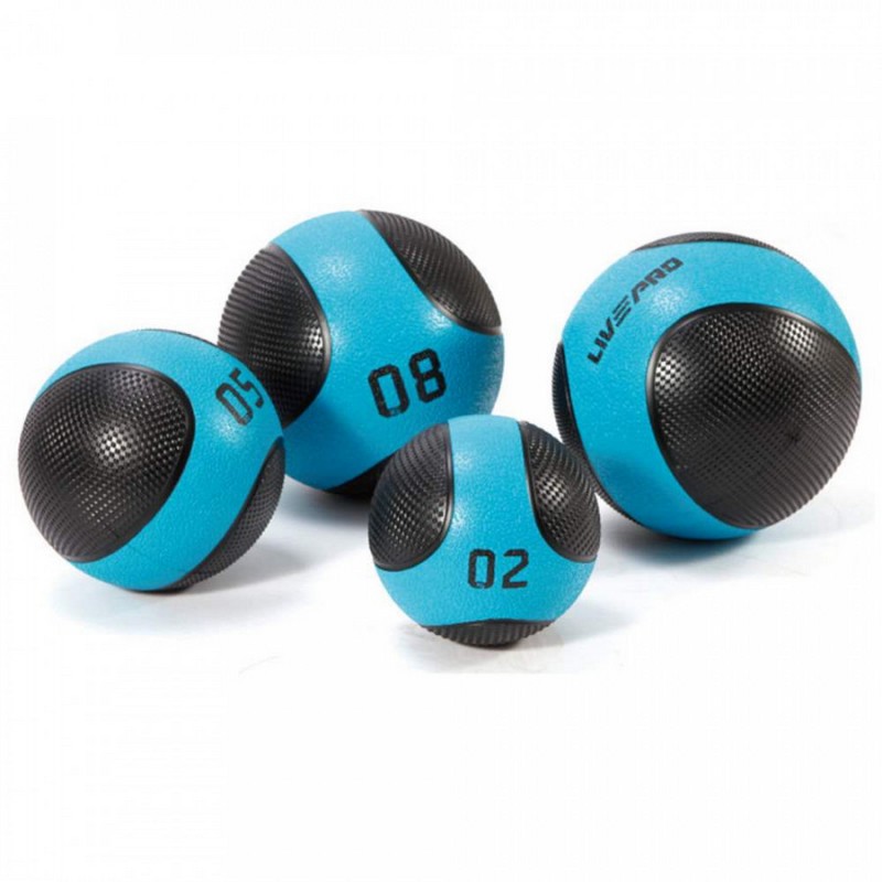 Медбол 8кг Live Pro Solid Medicine Ball LP8112-08 800_800