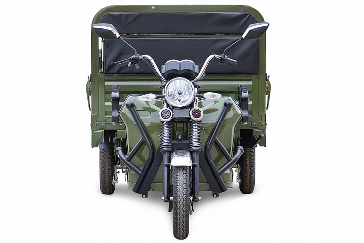 Грузовой электротрицикл RuTrike D4 NEXT 1800 60V1200W 022761-2819 черный матовый 1200_800