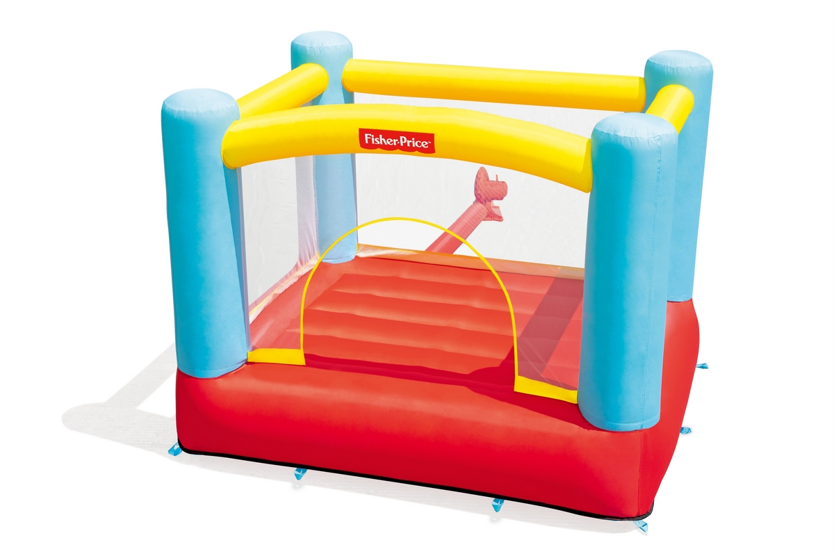 Надувной батут Bouncetacular 200x170x152см, электрический насос Bestway 93549 1200_800