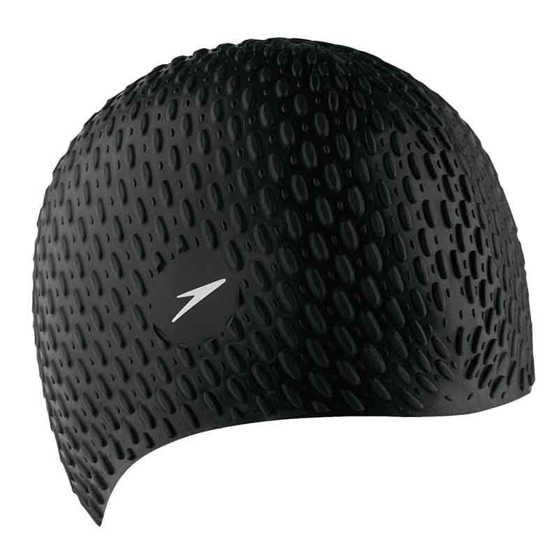 Шапочка для плавания Speedo Bubble Cap 8-709290001 черный 800_800