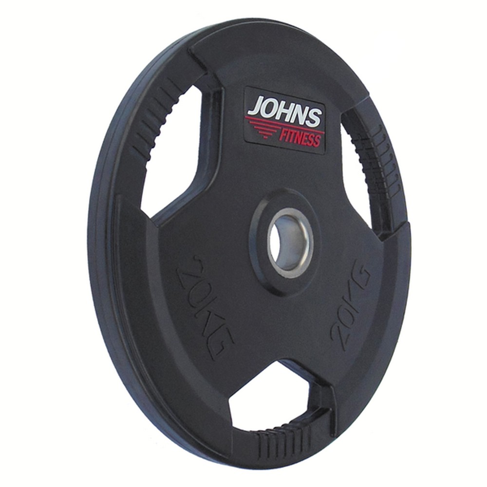 Диск обрезиненный 20кг Johns 91010 -20В черный 1000_1000