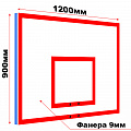 Щит тренировочный из фанеры на металлическом каркасе Glav 01.205 120_120