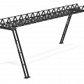Рама ТРХ для функционального тренинга Stecter L= 7,5 м 7008 120_120